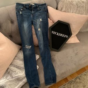 Ripped Hollister Jeans